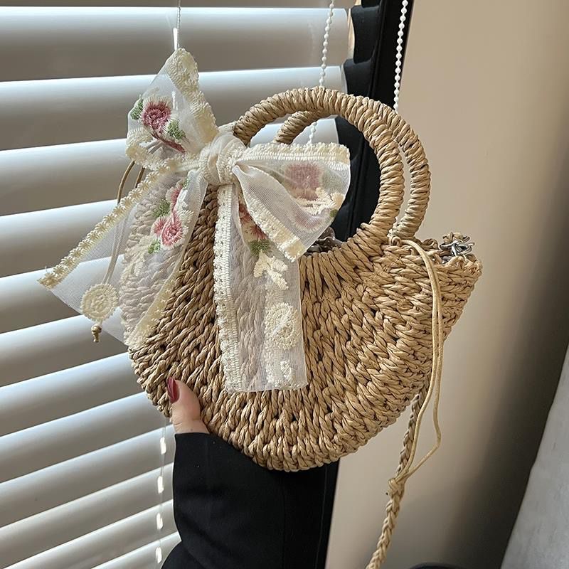 Sammy Jackson™ Romy Rieten Schoudertas | Een zomerse & elegante tas voor dames