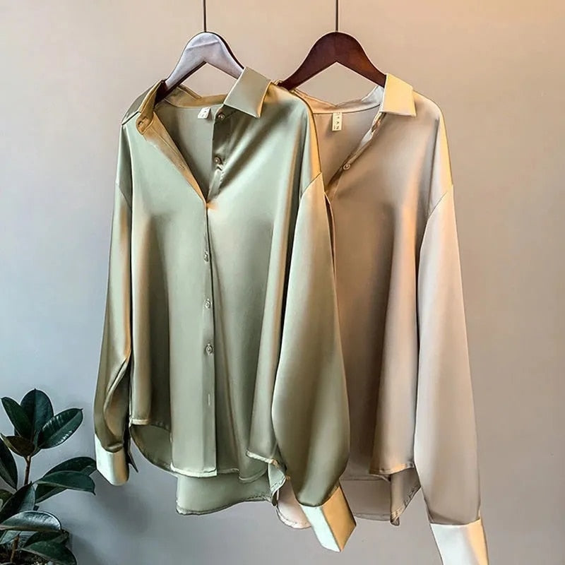 Sammy Jackson™ Myra Blouse van Zijden | Een luxe & klassieke blouse voor dames