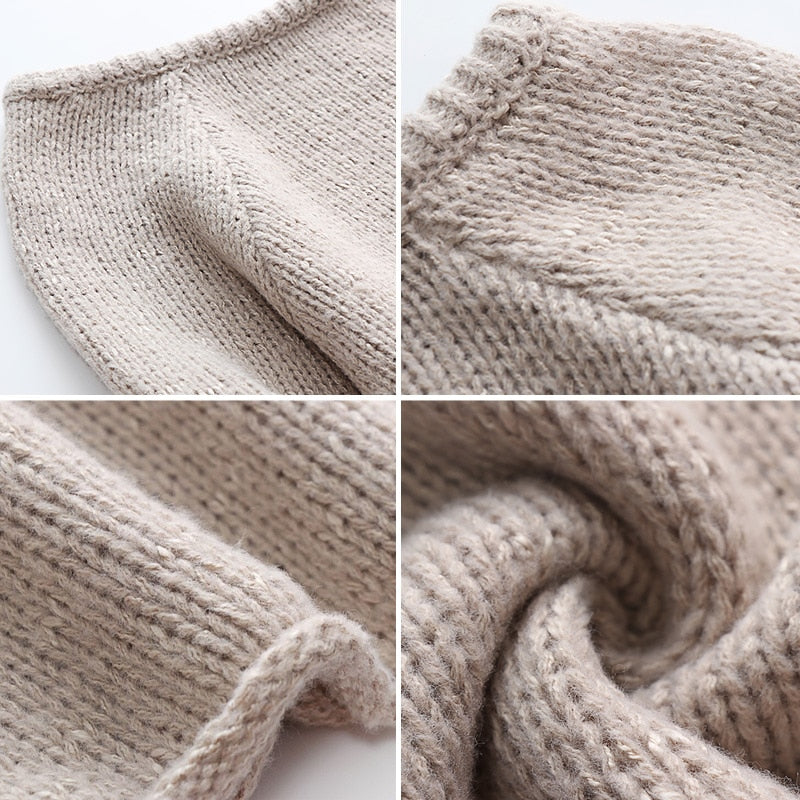 Sammy Jackson™ Gaby™ | Gebreide oversized Wintertrui Damesfashion