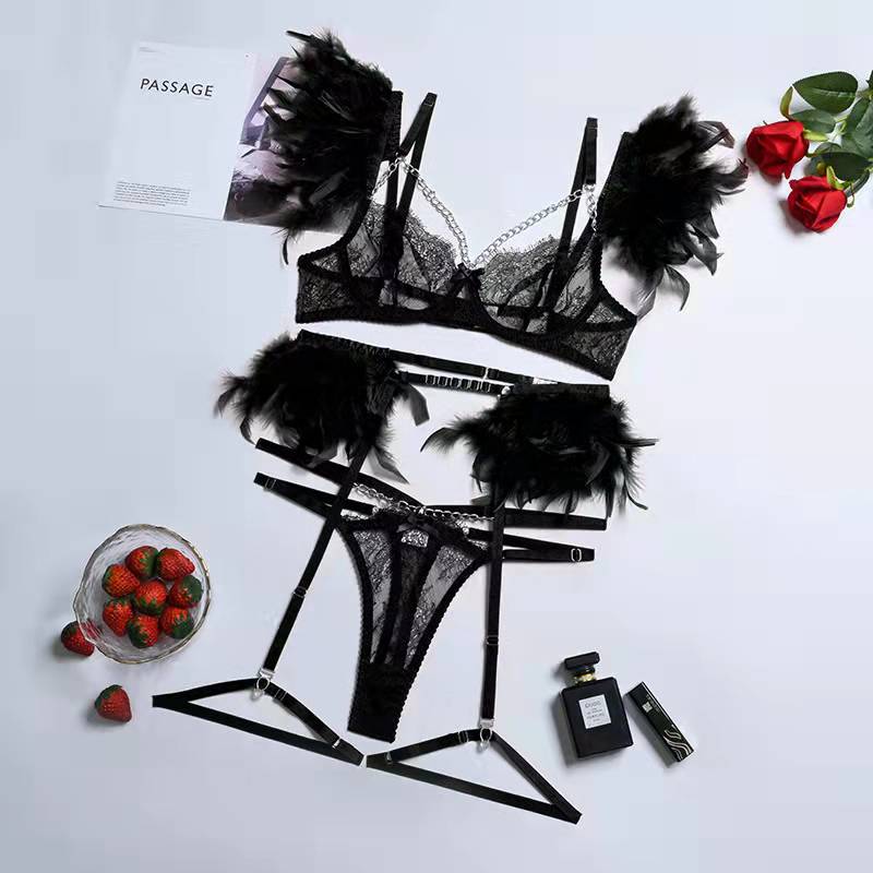 Sammy Jackson™ Mirella 3-delige lingerieset | Een sexy set met unieke details
