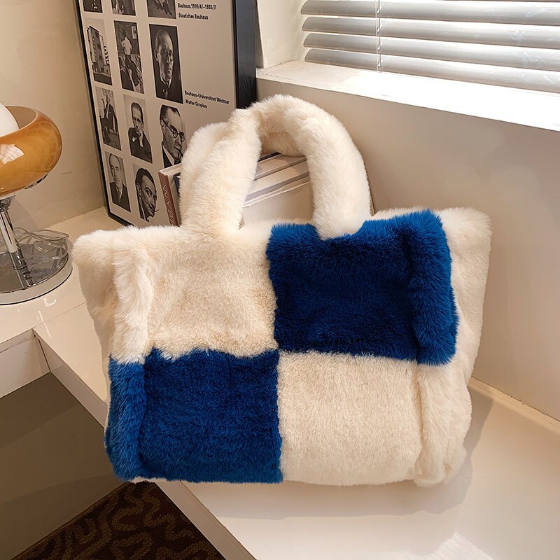 Sammy Jackson™ Pipa Pluche Handtas | Een comfortabele & winterse damestas