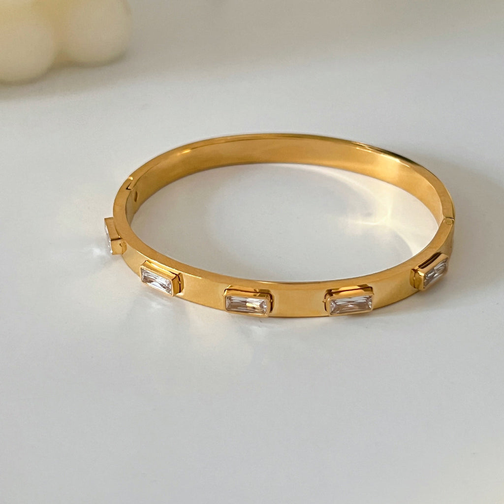 Gouden Armband | Met prachtige steentjes