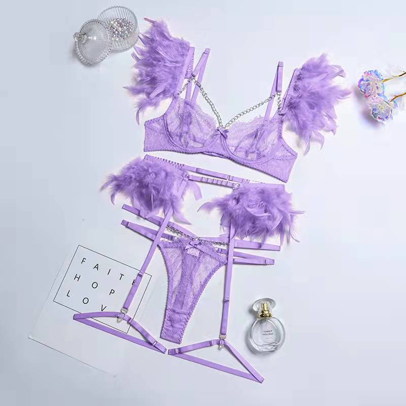 Sammy Jackson™ Mirella 3-delige lingerieset | Een sexy set met unieke details