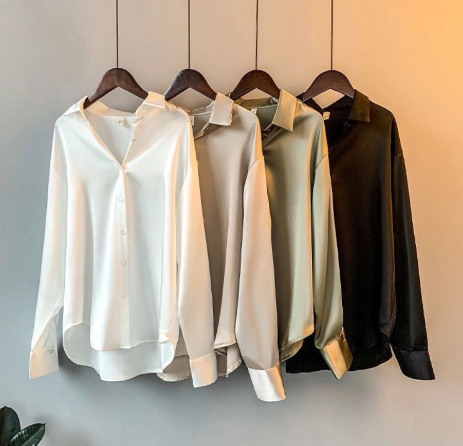 Sammy Jackson™ Myra Blouse van Zijden | Een luxe & klassieke blouse voor dames