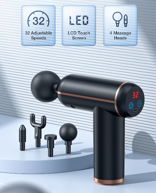 Sammy Jackson™ Pro Massage Gun | Een heerlijke massage voor elk moment van de dag