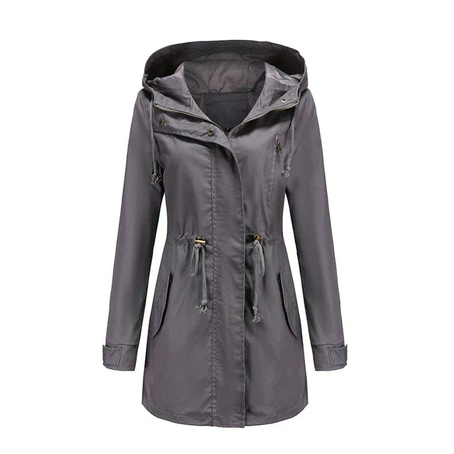 Stijlvolle Dames Jas met Capuchon – Marielle