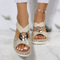 Sleehak Sandalen met Slangenprint – Viperra