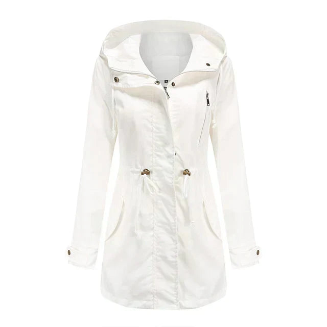 Stijlvolle Dames Jas met Capuchon – Marielle