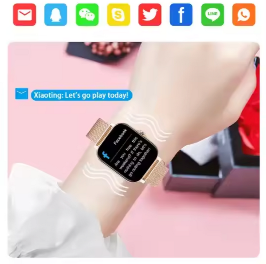Smartwatch Met Fitness-Tracker - StyleTrack