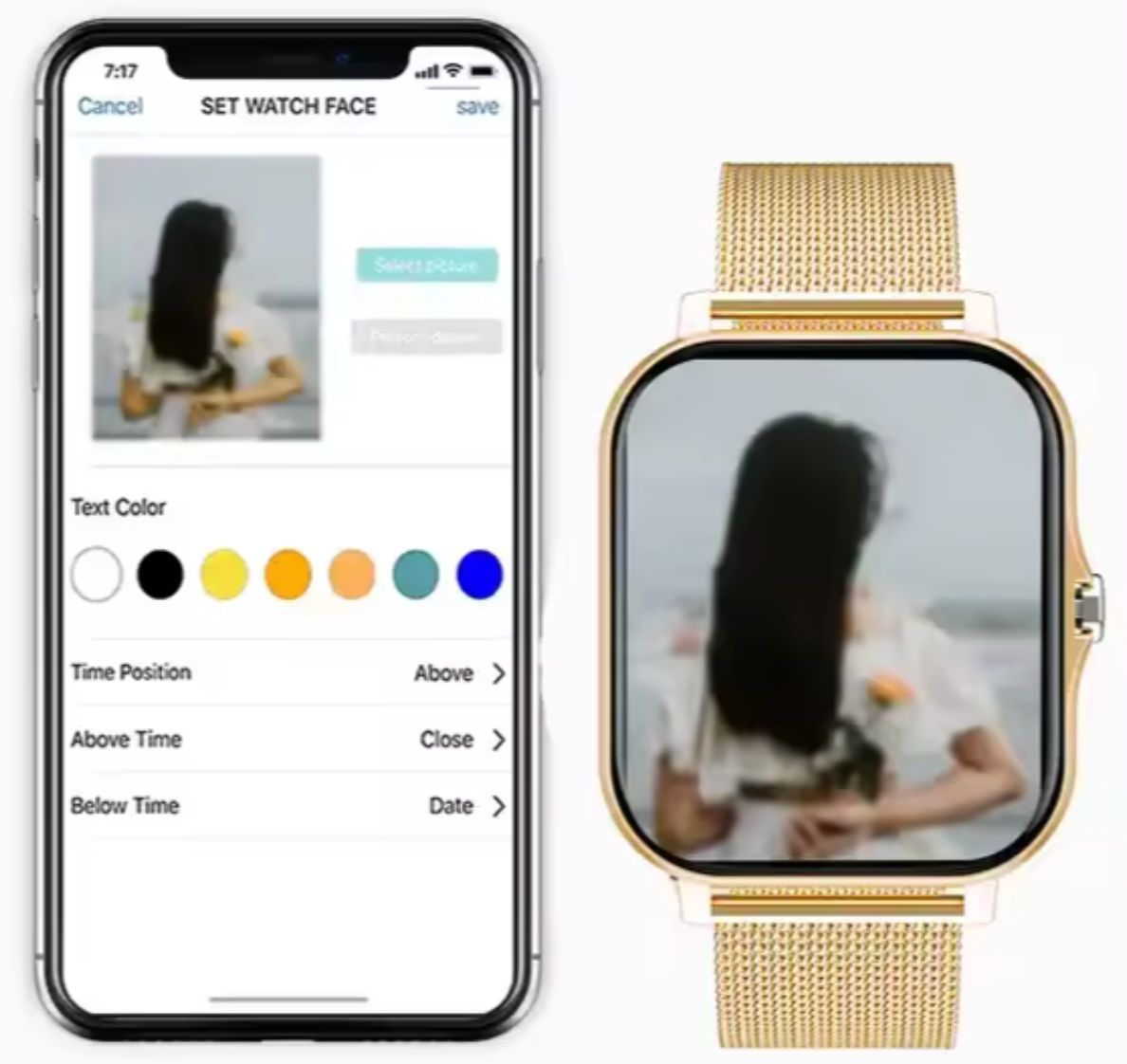 Smartwatch Met Fitness-Tracker - StyleTrack