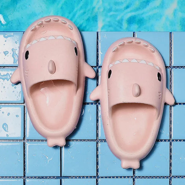 Uniseks Lichtgewicht Zomerslippers met Haaienontwerp – FinSteps