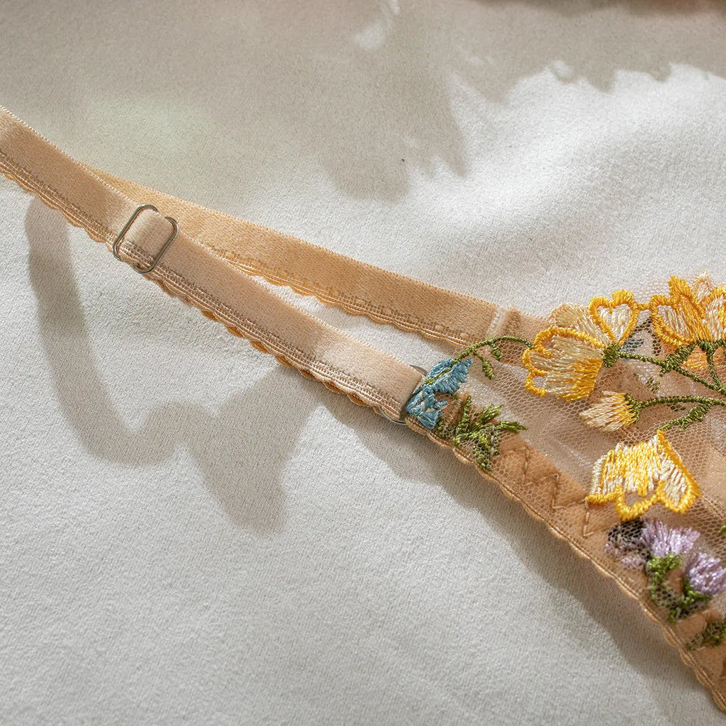 Kanten Lingerie Set | Tweedelig met prachtig borduursel