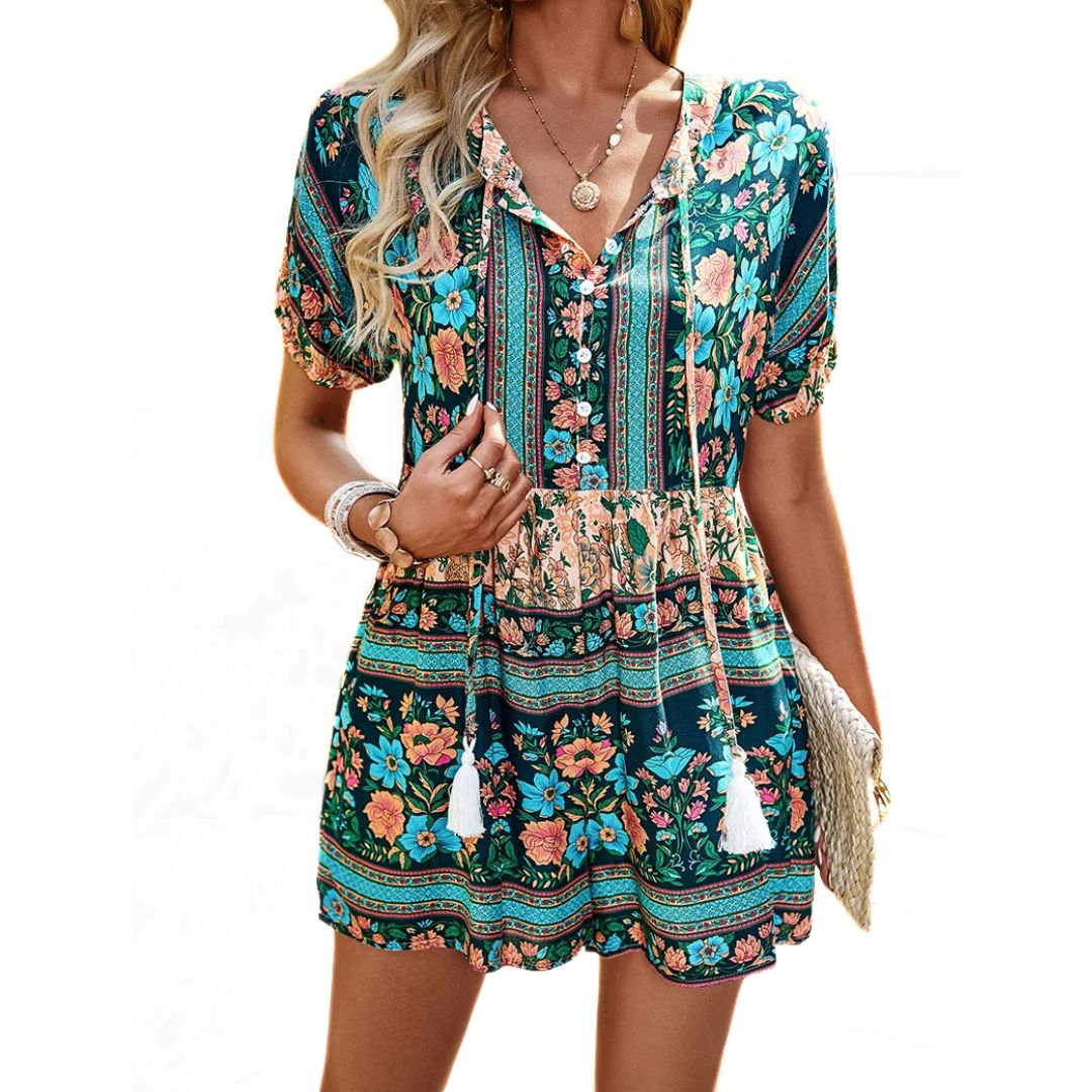 Sammy Jackson™ Kelly Playsuit | Levendig & Comfortabel