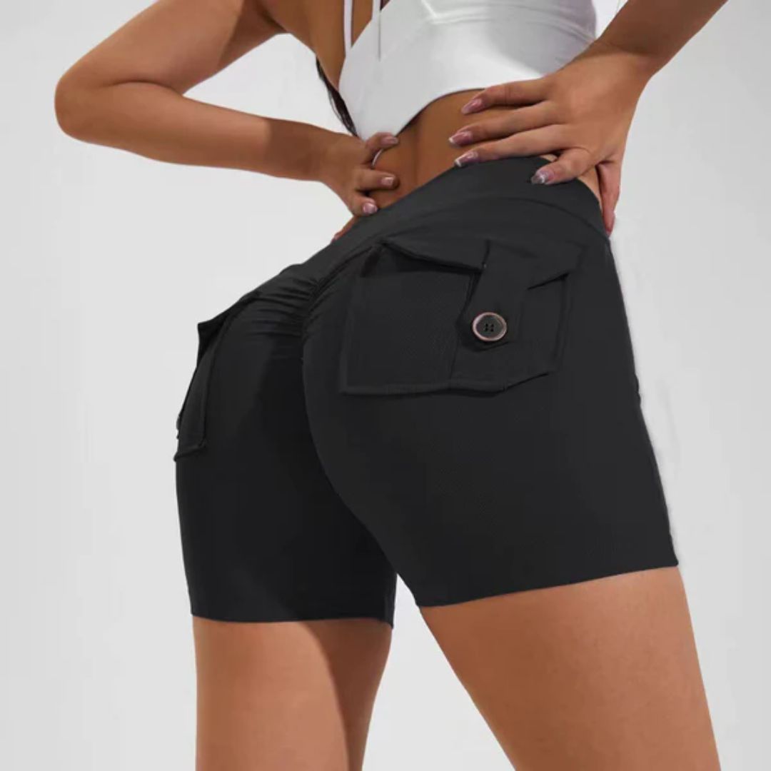 Sammy Jackson™ Vicky Sportshorts | Hoge Taille & Squat Proof