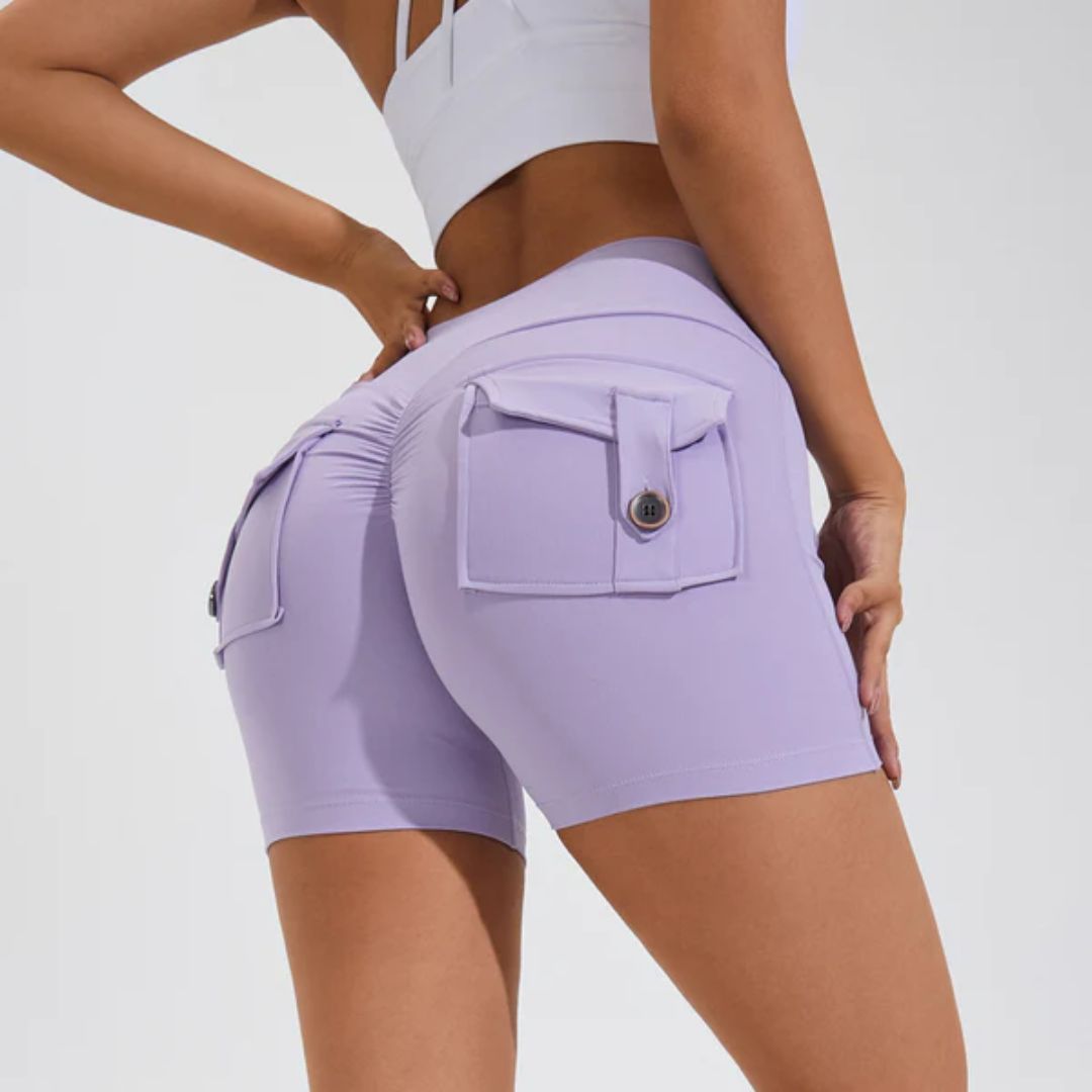 Sammy Jackson™ Vicky Sportshorts | Hoge Taille & Squat Proof