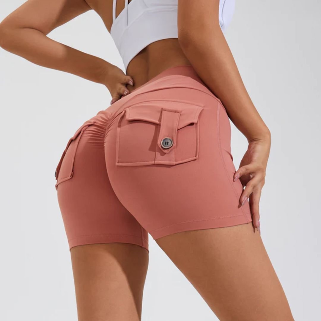 Sammy Jackson™ Vicky Sportshorts | Hoge Taille & Squat Proof