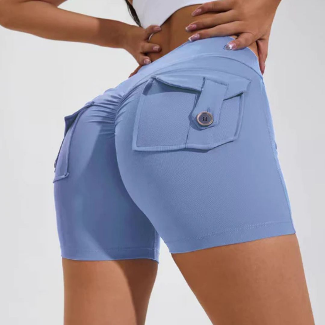 Sammy Jackson™ Vicky Sportshorts | Hoge Taille & Squat Proof