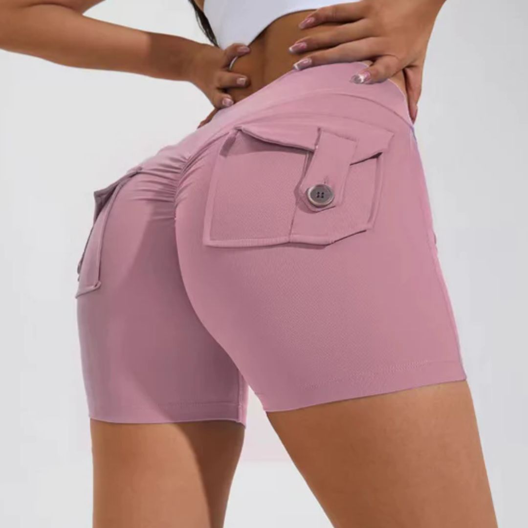 Sammy Jackson™ Vicky Sportshorts | Hoge Taille & Squat Proof