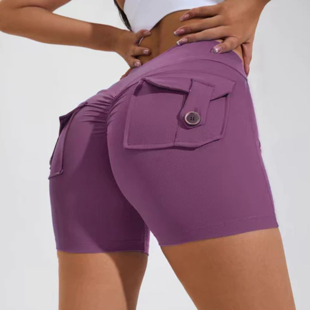Sammy Jackson™ Vicky Sportshorts | Hoge Taille & Squat Proof