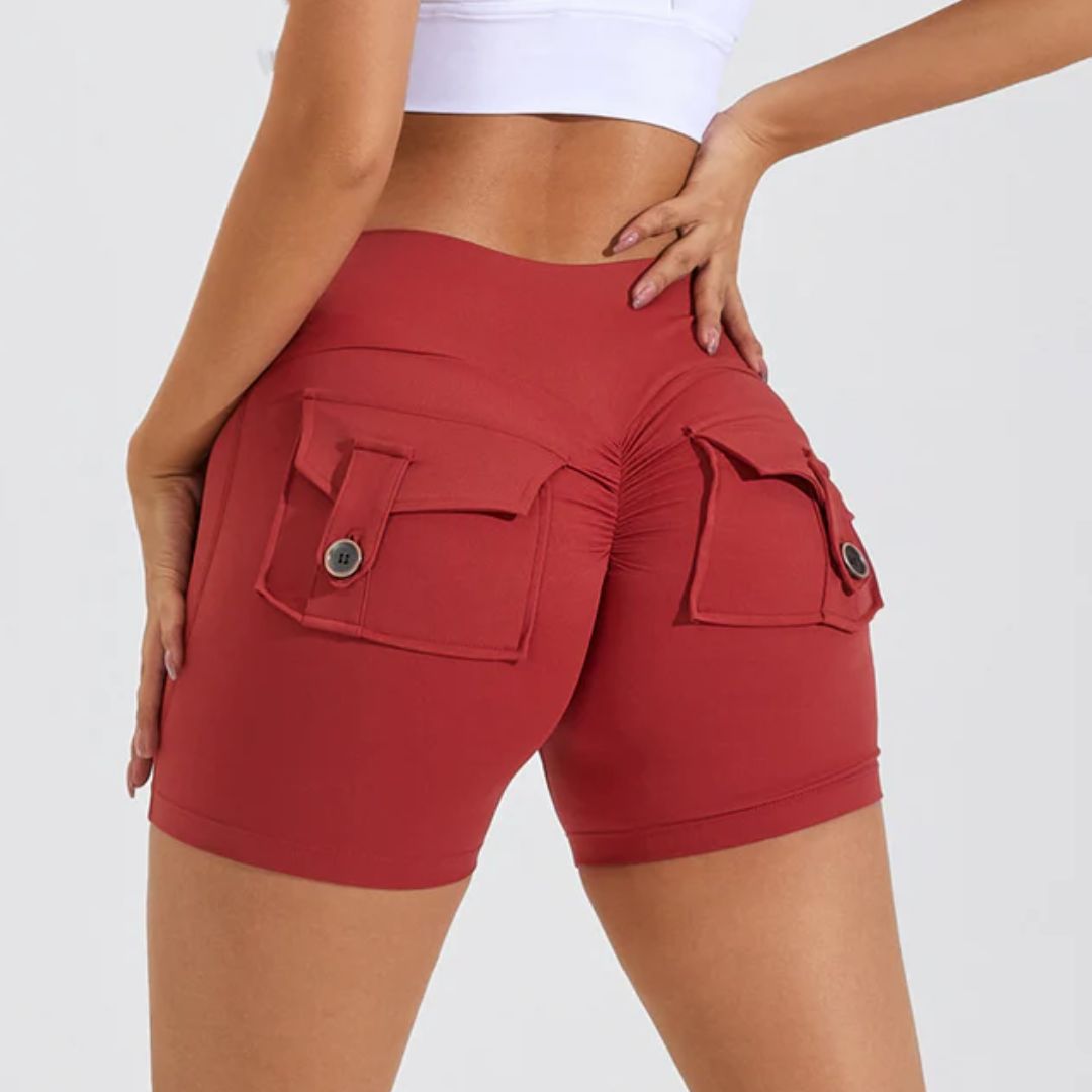 Sammy Jackson™ Vicky Sportshorts | Hoge Taille & Squat Proof