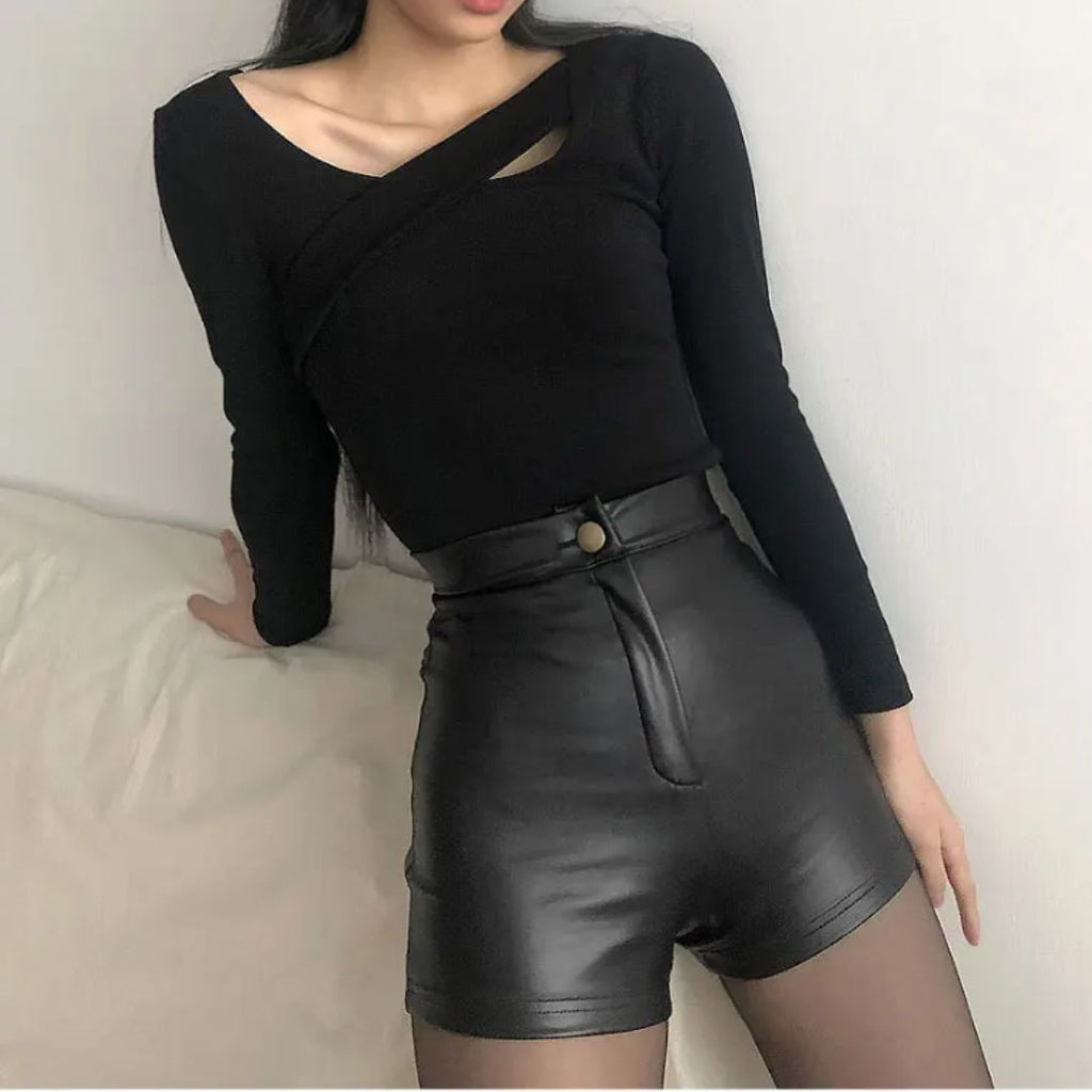 Sammy Jackson™ Zola Leren Short | Sexy & Stijlvol