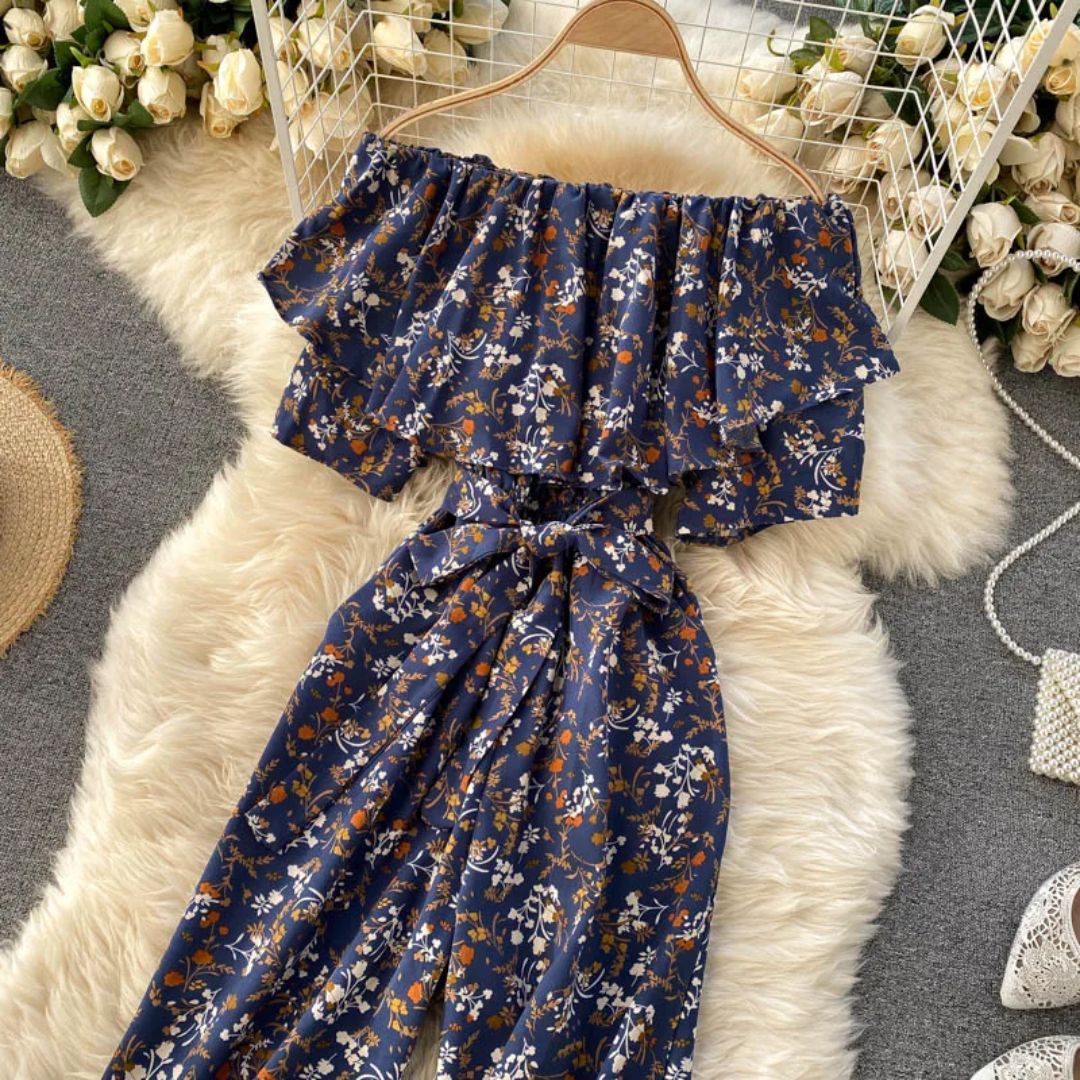 Sammy Jackson™ Jen Off-Shoulder Jumpsuit | Luchtig & Trendy