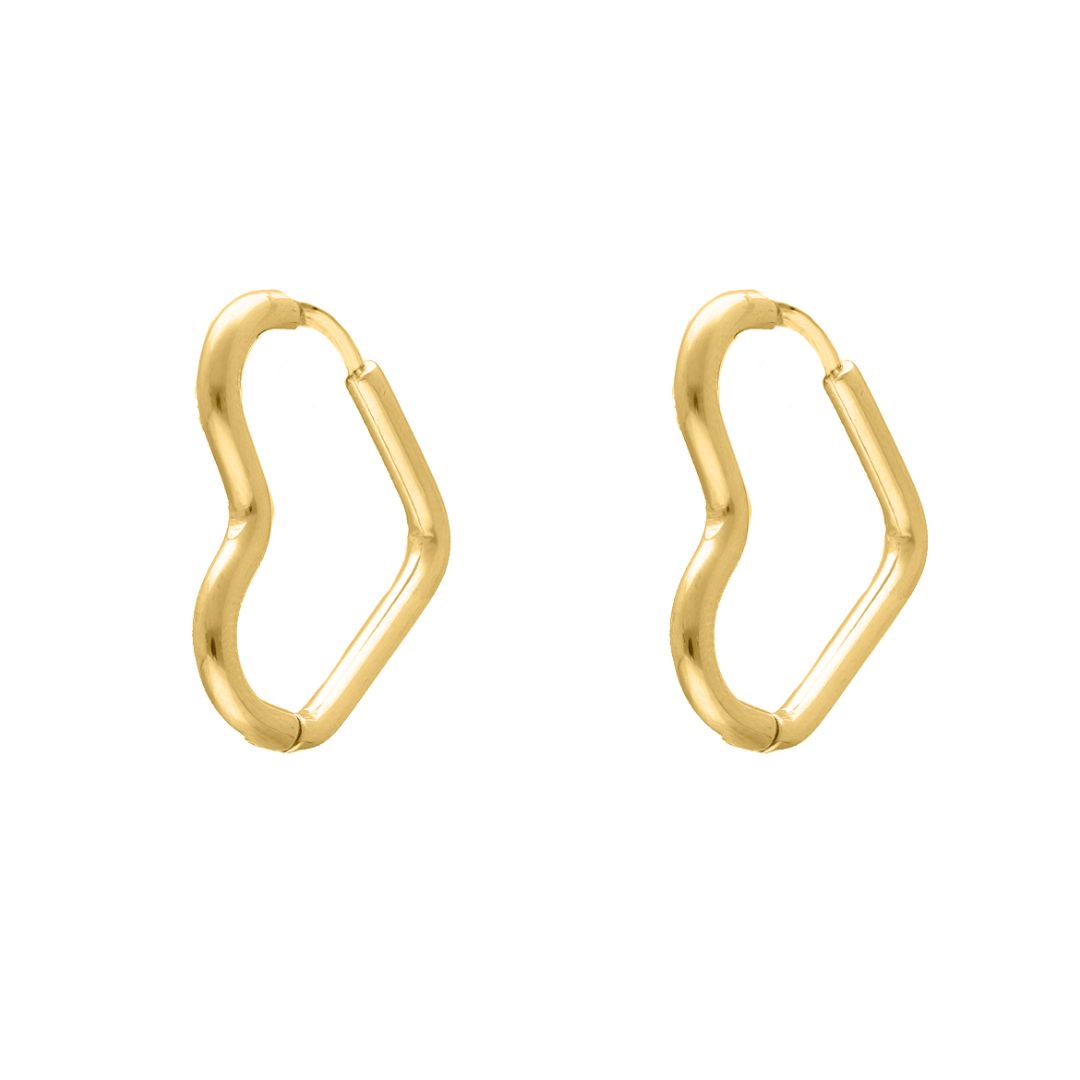 Sammy Jackson™ Hart Oorringen | Opvallend & Stijlvol