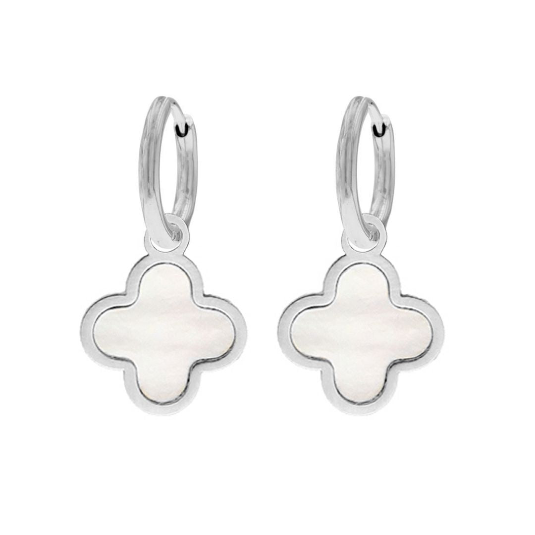 Sammy Jackson™ Luxe Klaver Oorbellen | Trendy & Symbolisch