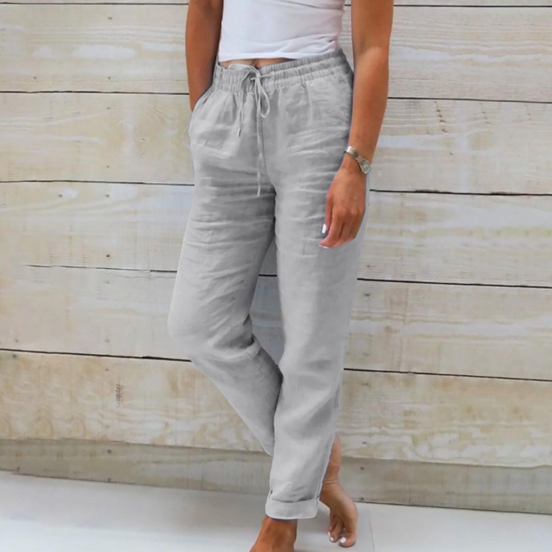 Sammy Jackson™ Nina Linnen Broek | Stijlvol & Ademend