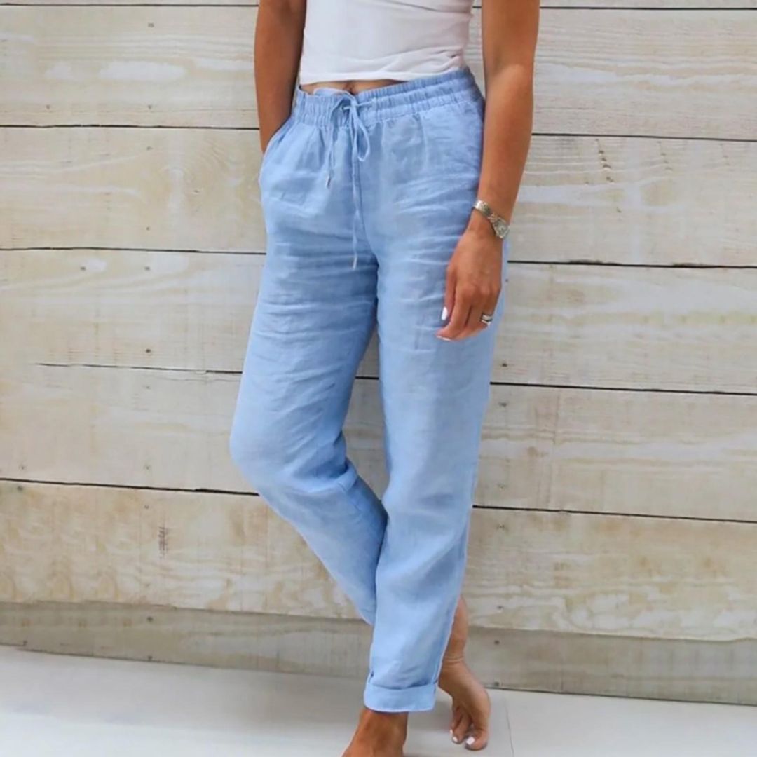 Sammy Jackson™ Nina Linnen Broek | Stijlvol & Ademend