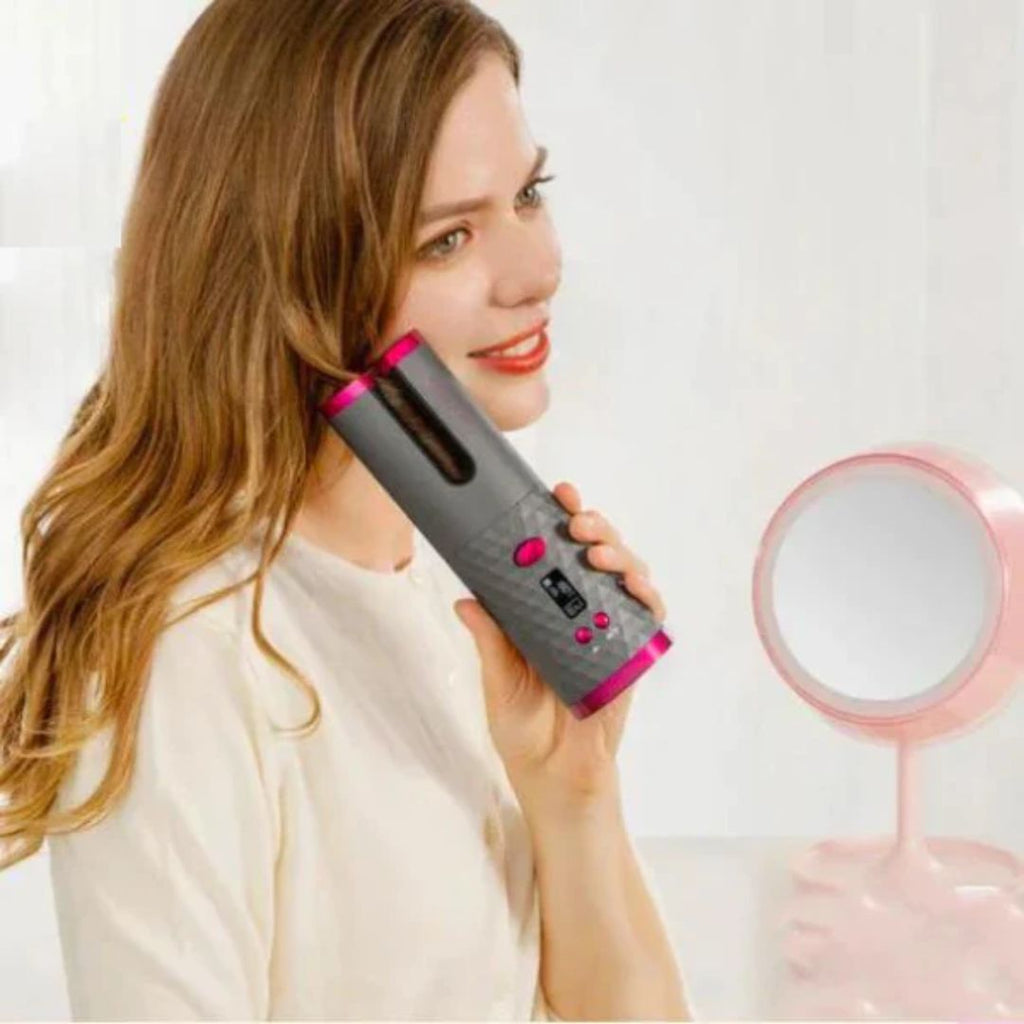Sammy Jackson™ PerfectCurl Automatische Krultang | Draadloos en Oplaadbaar