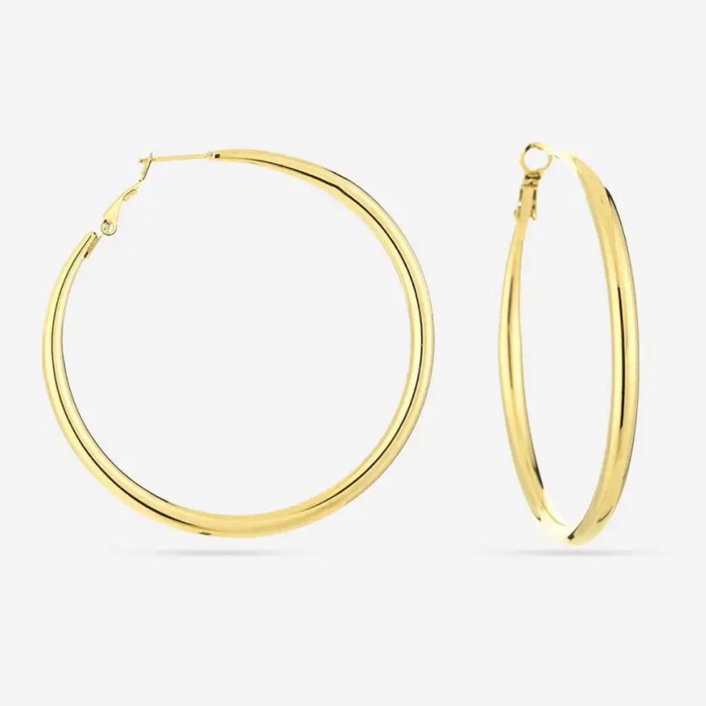Sammy Jackson™ Gouden Oorringen (60 mm) | Luxe & Stijlvol