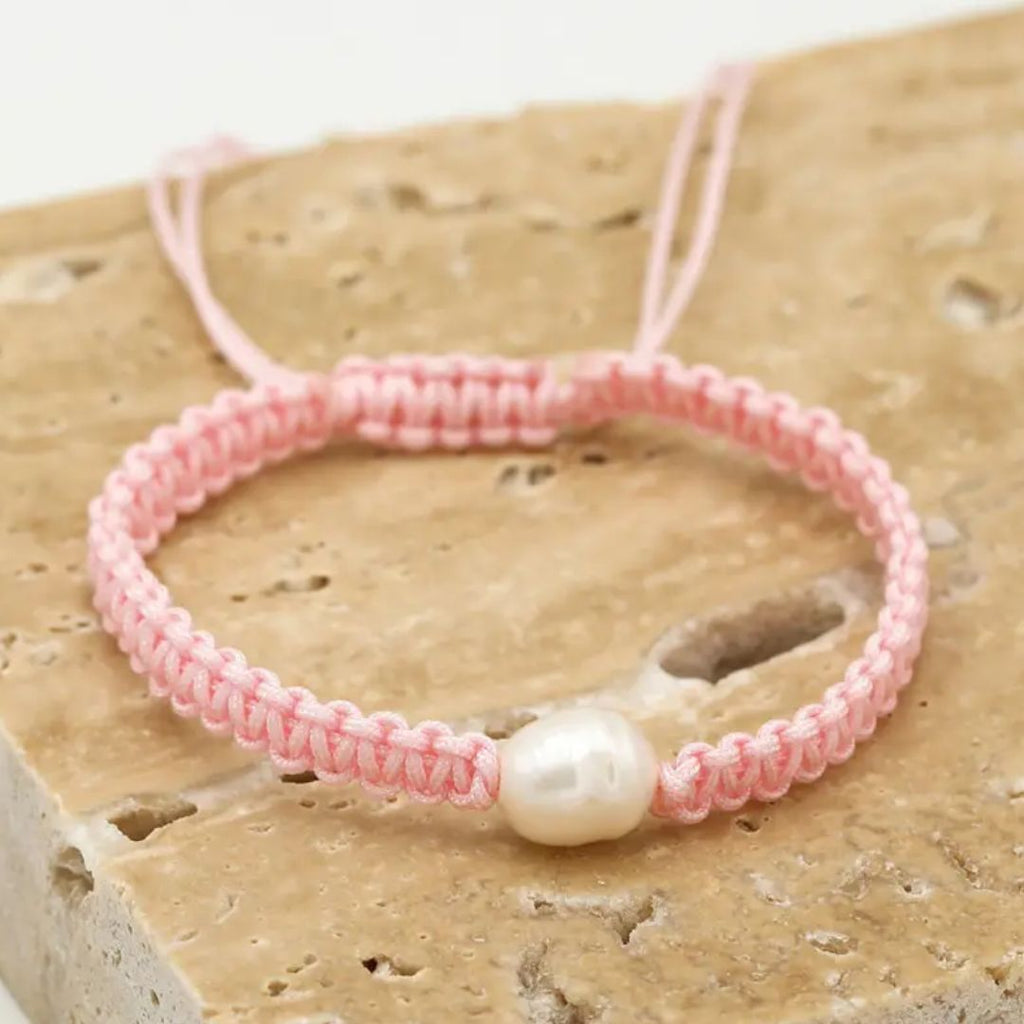 Sammy Jackson™ Roze Parelarmband | Veelzijdig & Trendy