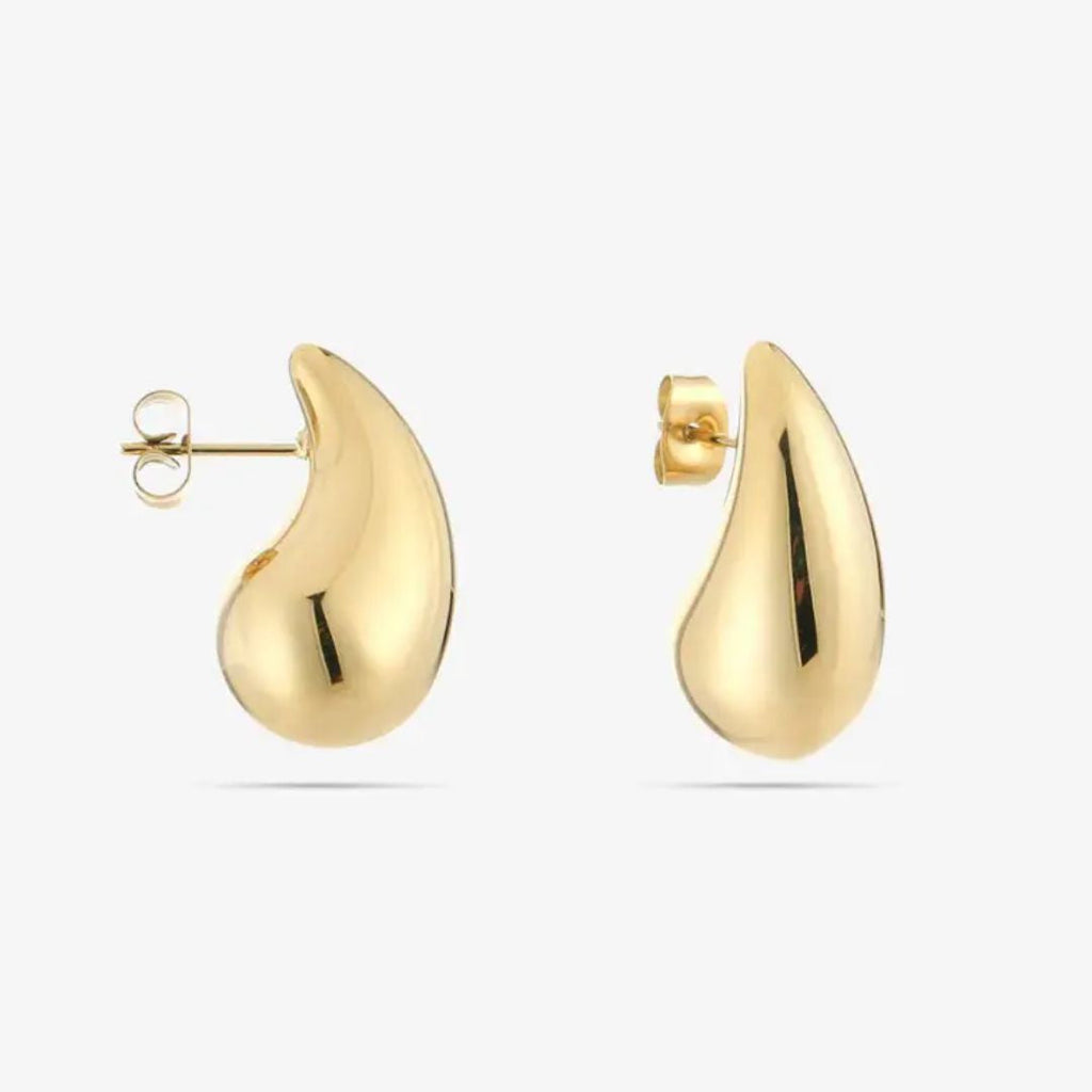 Sammy Jackson™ Gouden Teardrop Oorbellen (25 mm) | Veelzijdig & Trendy