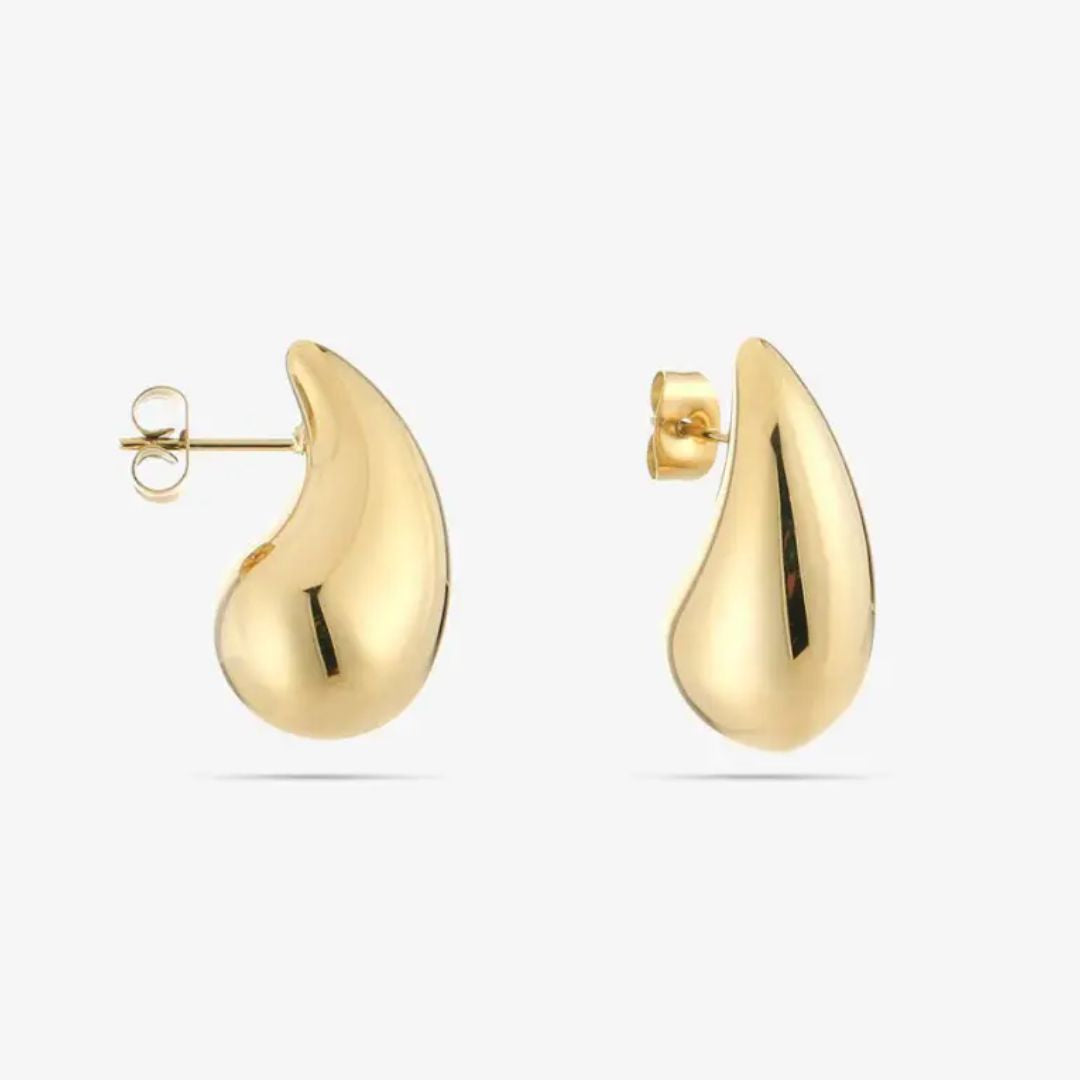 Sammy Jackson™ Gouden Teardrop Oorbellen (25 mm) | Veelzijdig & Trendy