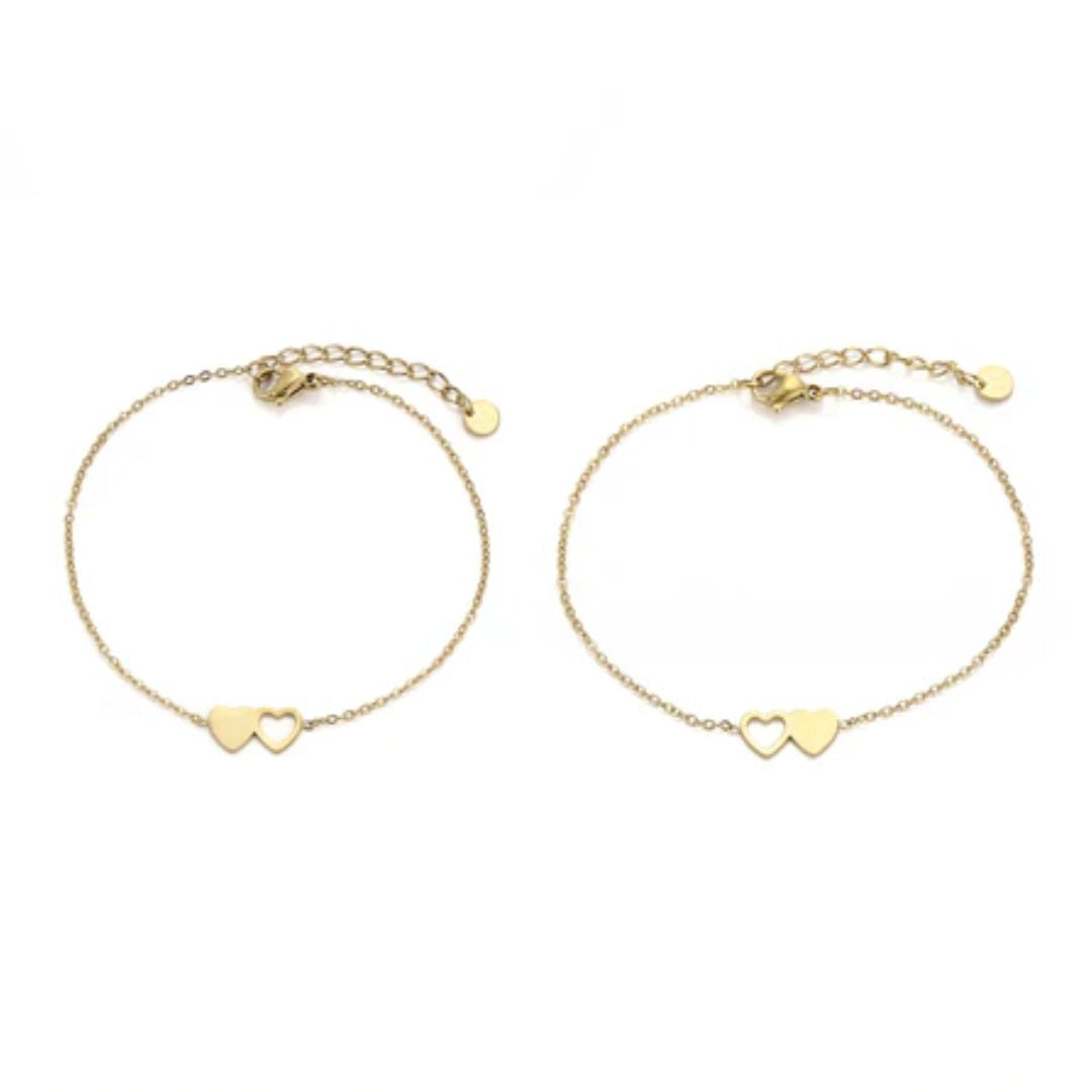 Sammy Jackson™ Altijd Verbonden Armbandenset | Liefdevol & Uniek