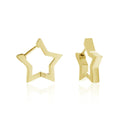 Sammy Jackson™ Gouden Ster Hoepeloorbellen | Trendy & Speels