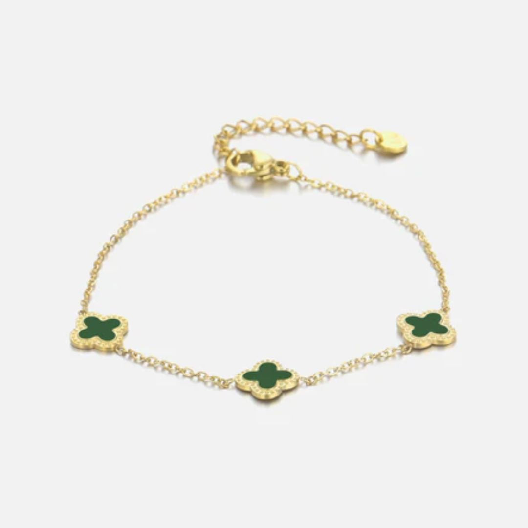 Sammy Jackson™ Klaver Armband Groen | Stijlvol & Speciaal