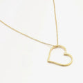 Sammy Jackson™ Grote Open Hart Ketting | Opvallend & Stijlvol