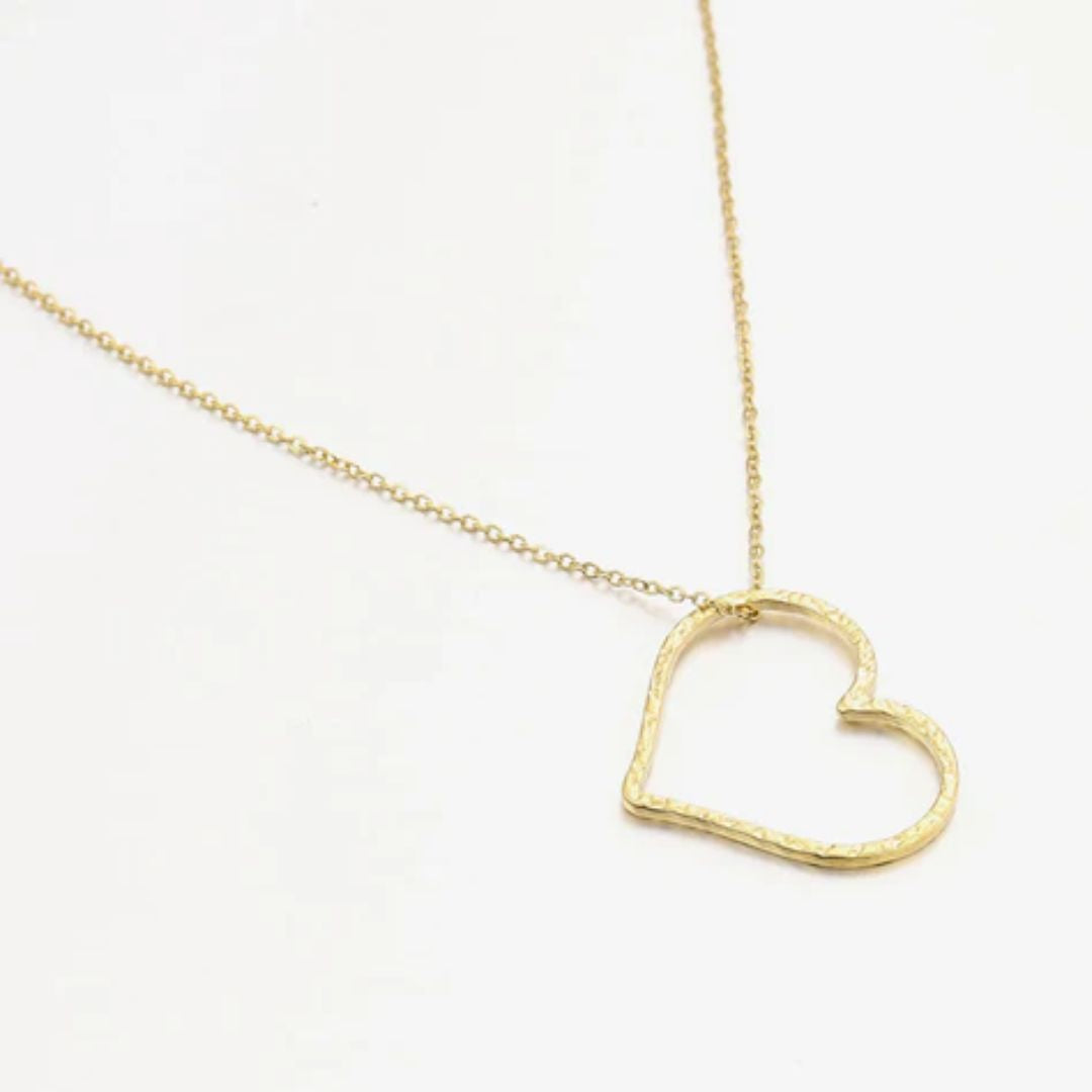 Sammy Jackson™ Grote Open Hart Ketting | Opvallend & Stijlvol