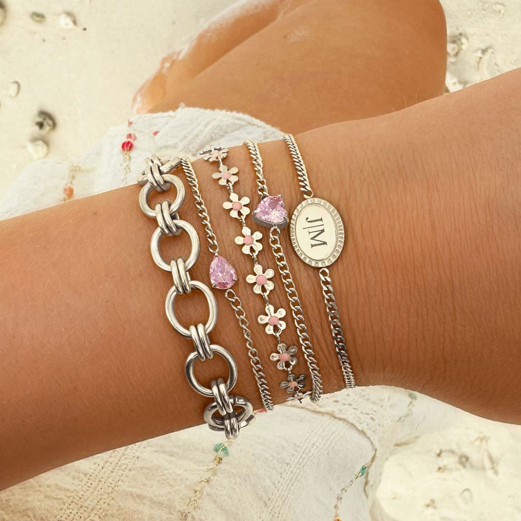 Sammy Jackson™ Hart Geboortesteen Armband | Uniek & Betekenisvol