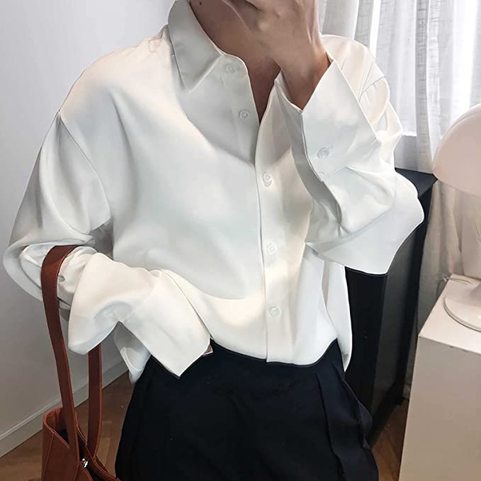 Sammy Jackson™ Sanna Satijnen Blouse | Een elegante damesblouse