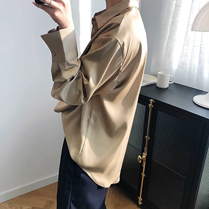 Sammy Jackson™ Sanna Satijnen Blouse | Een elegante damesblouse