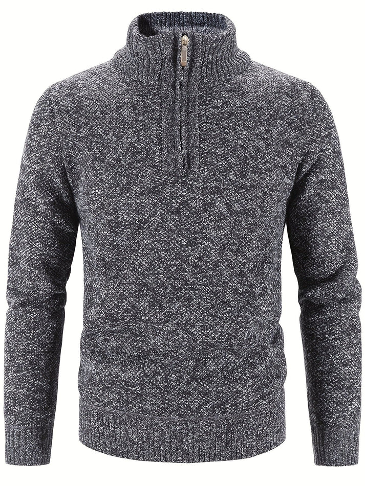 Sammy Jackson™ Thermal Jumper | Warme trui met halve ritssluiting