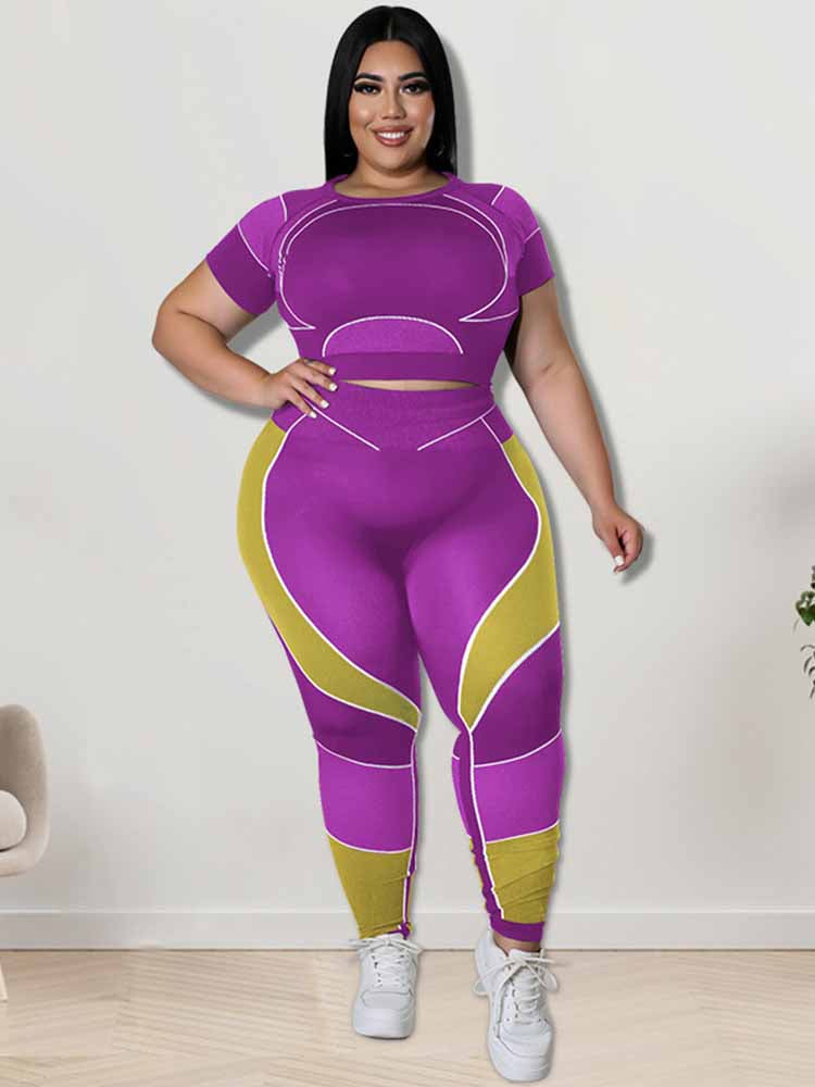 Sammy Jackson™ Alessandra Plus Size Sportset | Sportief & Stijlvol