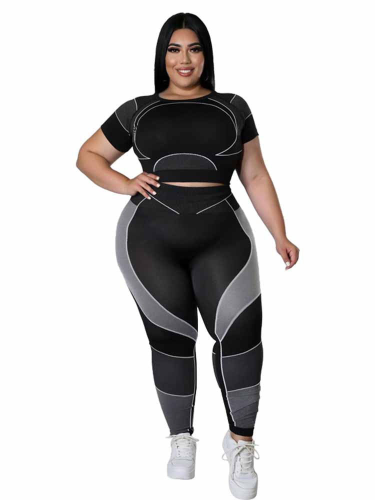 Sammy Jackson™ Alessandra Plus Size Sportset | Sportief & Stijlvol