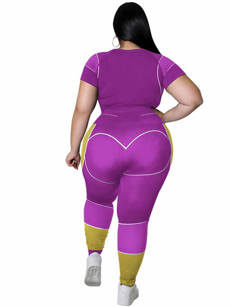Sammy Jackson™ Alessandra Plus Size Sportset | Sportief & Stijlvol