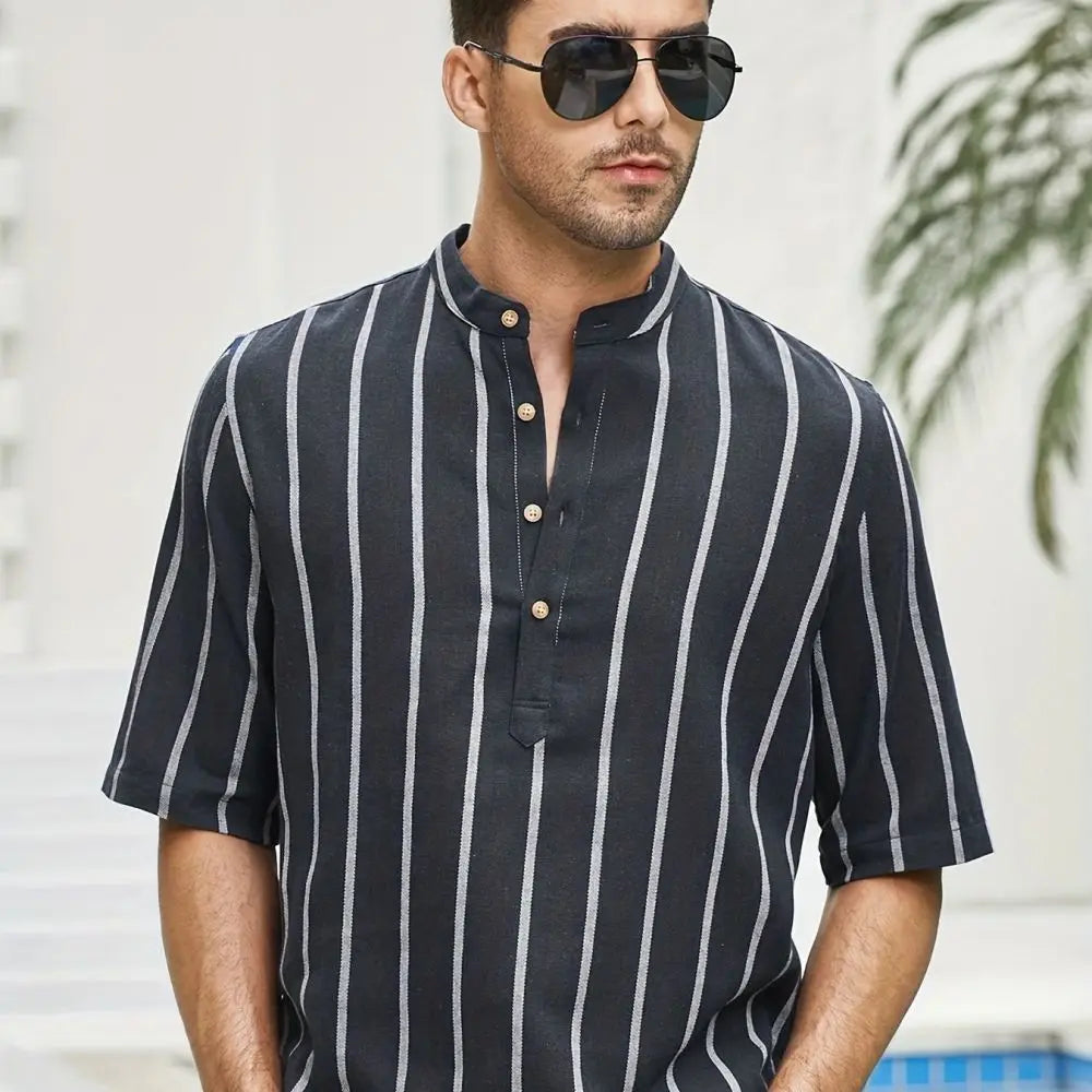 Sammy Jackson™ Lucian Overhemd | Gestreept & Trendy