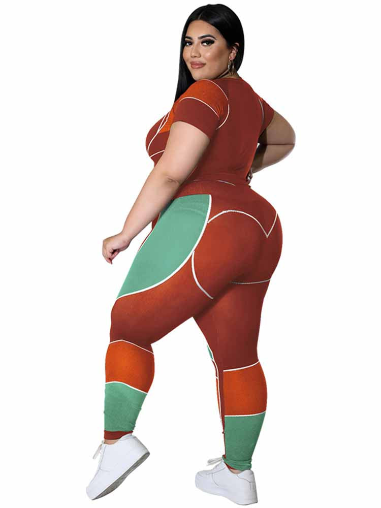 Sammy Jackson™ Alessandra Plus Size Sportset | Sportief & Stijlvol