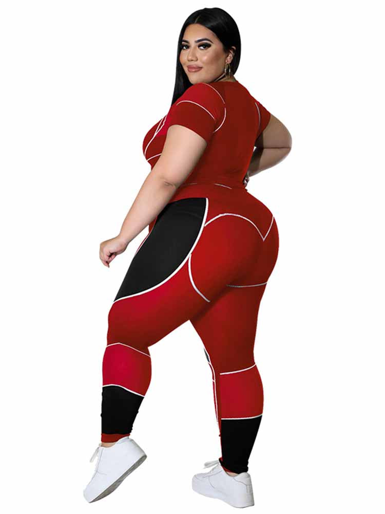 Sammy Jackson™ Alessandra Plus Size Sportset | Sportief & Stijlvol